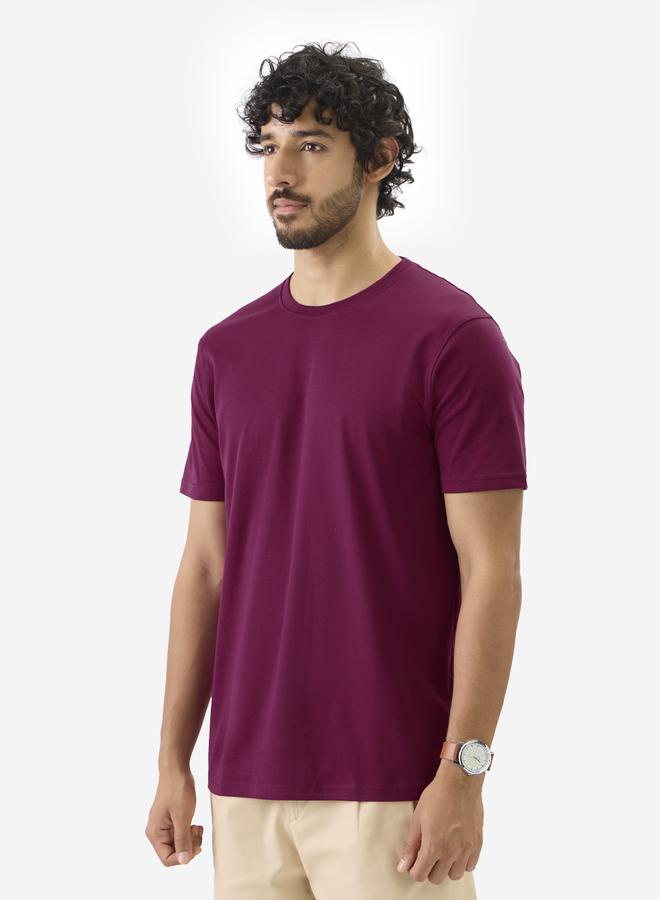 ذا سوليد ستور تيشيرت انترلوك سادة بأكمام قصيرة - Image 3